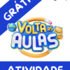 divulgar o material didático de volta às aulas que será disponibilizado gratuitamente
